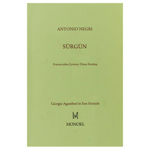 Sürgün Antonio Negri