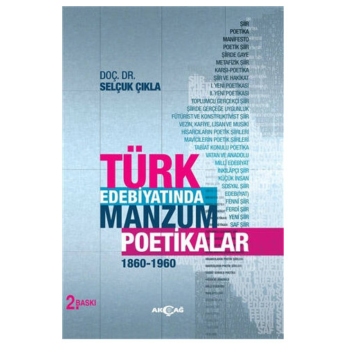 Türk Edebiyatında Manzum Poetikalar - Selçuk Çıkla