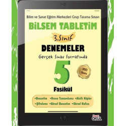 3.Sınıf Bilsem Tabletim - Denemeler Elif Erdoğan