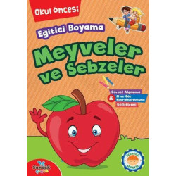 Eğitici Boyama - Meyveler...