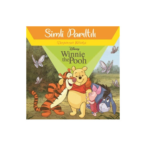 Disney Winnie The Pooh - Simli Parıltılı Boyama Kitabı - Kolektif