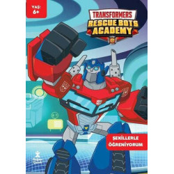 Transformers Rescue Bots Academy - Şekillerle Öğreniyorum Faaliyet Kitabı  Kolektif