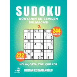 Sudoku-Dünyanın En Sevilen Bulmacası 3 Ahmet Ayyıldız