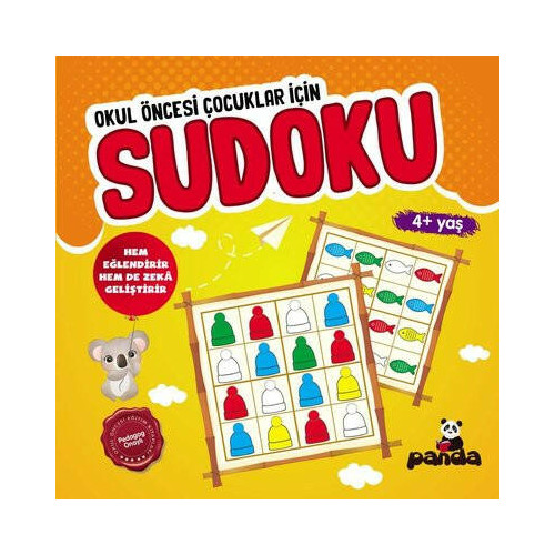 Sudoku 4 Yaş - Okul Öncesi Çocuklar İçin  Kolektif