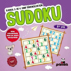 Sudoku 8 Yaş - İlkokul 3 ve 4. Sınıflar İçin  Kolektif