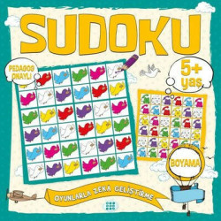 Çocuklar İçin Sudoku - Boyama 5+Yaş  Kolektif