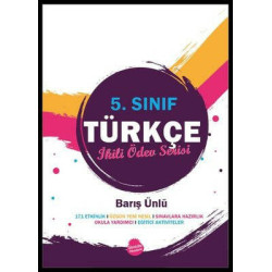 5. Sınıf Türkçe İkili Ödev Serisi Barış Ünlü