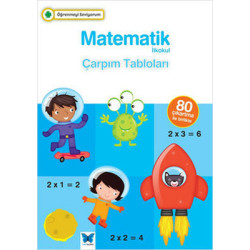 Öğrenmeyi Seviyorum - Matematik İlkokul Çarpım Tabloları R. Merttens