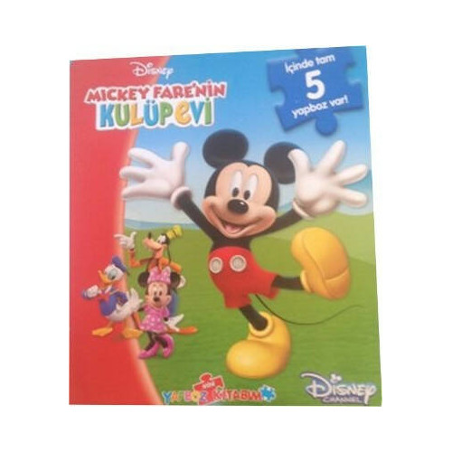 Disney Mickey Fare'nin Kulüpevi Mini Yapboz Kitabım  Kolektif