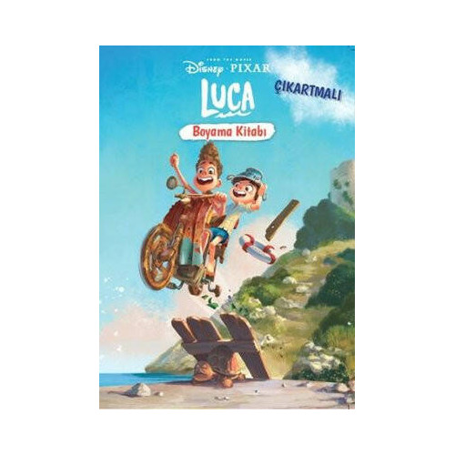 Disney Pixar Luca - Çıkartmalı Boyama Kitabı  Kolektif