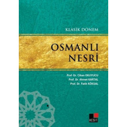 Klasik Dönem Osmanlı Nesri Cihan Okuyucu