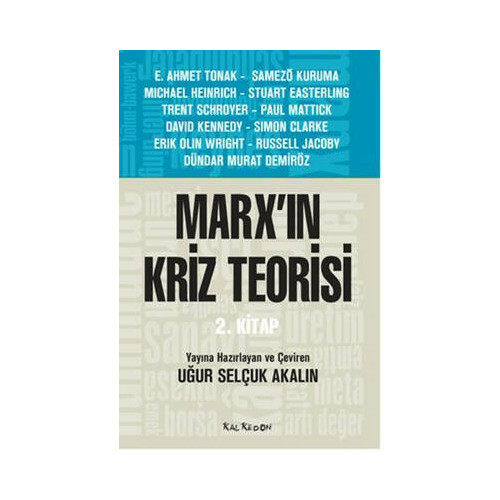 Marx'ın Kriz Teorisi 2. Kitap  Kolektif