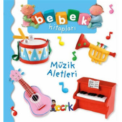 Müzik Aletleri-Bebek Kitapları Nathalie Belineau