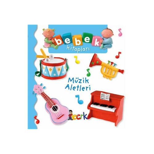 Müzik Aletleri-Bebek Kitapları Nathalie Belineau