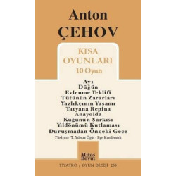 Anton Çehov Kısa Oyunları Anton Pavloviç Çehov
