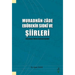Muradhan Zade Ebubekir Sıdki ve Şiirleri Ayşe Yıldız