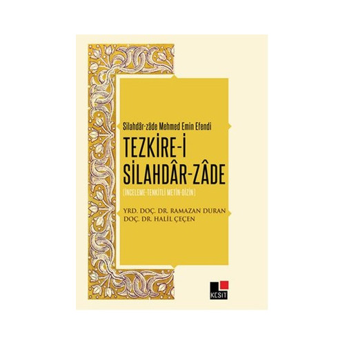 Tezkire-i Silahdar-Zade Ramazan Duran