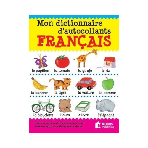 Mon Dictionnaire Dautocollants Français Catherine Bruzzone