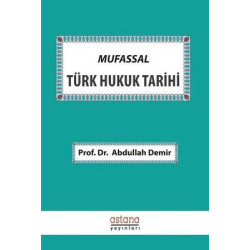 Mufassal Türk Hukuk Tarihi...