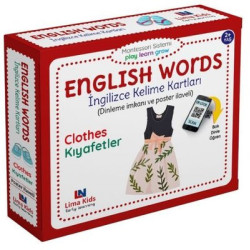 Clothes - Kıyafetler - English Words - İngilizce Kelime Kartları  Kolektif