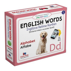 Alphabet-Alfabe - English Words - İngilizce Kelime Kartları  Kolektif