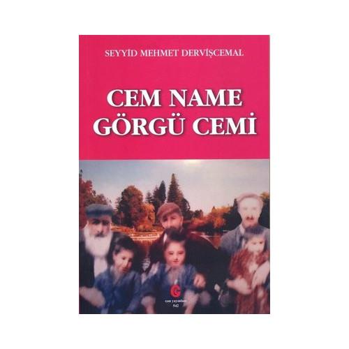 Cem Name Görgü Cemi Seyyid Mehmet Dervişcemal