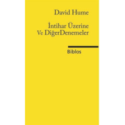 İntihar Üzerine ve Diğer Denemeler David Hume