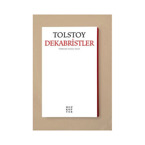 Dekabristler Lev Nikolayeviç Tolstoy