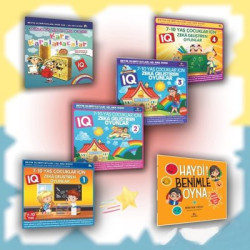 Çocuklar İçin Akıl ve Mantık Oyunları Seti - 6 Kitap Takım  Kolektif