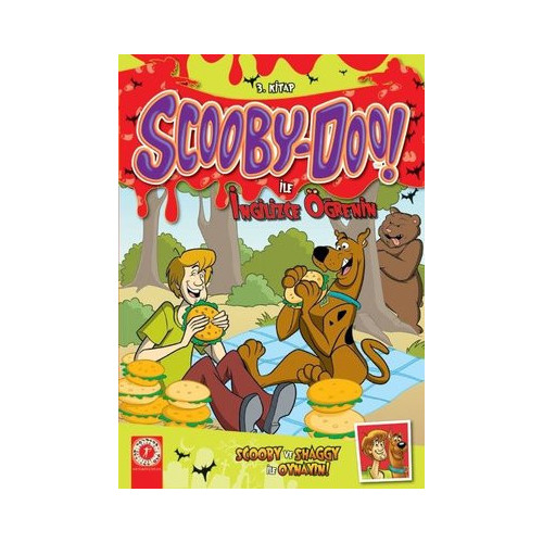 Scooby-Doo! İle İngilizce Öğrenin 3.Kitap - Scooby ve Shaggy ile Oynayın  Kolektif