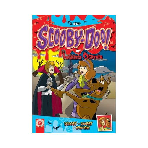 Scooby-Doo! İle İngilizce Öğrenin 5.Kitap - Scooby ve Shaggy ile Oynayın  Kolektif