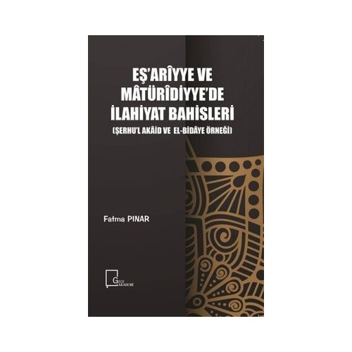 Eşariyye ve Matüridiyyede İlahiyat Bahisleri Fatma Pınar