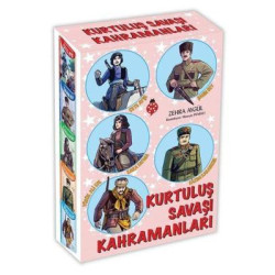 Kurtuluş Savaşı Kahramanları Seti - 5 Kitap Takım Zehra Aygül