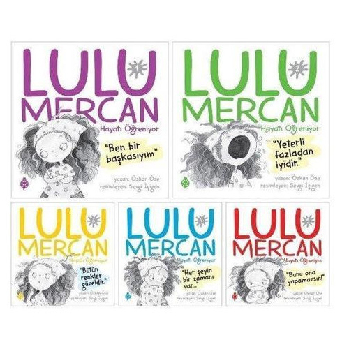 Lulu Mercan Hayatı Öğreniyor Seti 5 Kitap Takım Özkan Öze