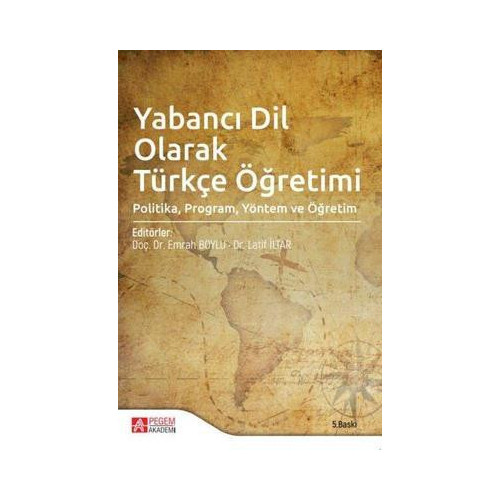 Yabancı Dil Olarak Türkçe Öğretimi Latif İltar