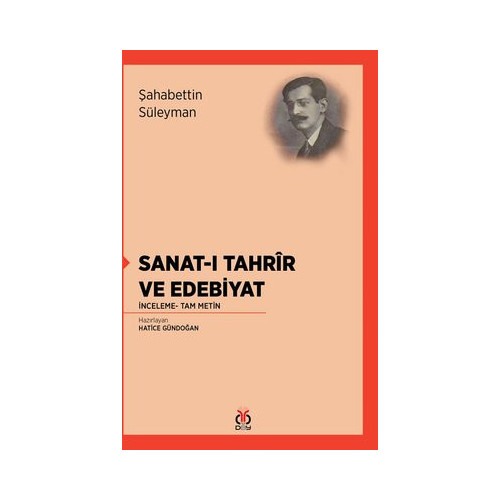 Sanat-ı Tahrir ve Edebiyat Şahabettin Süleyman