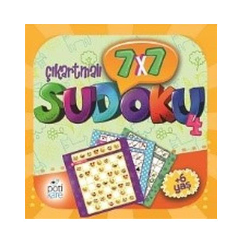 7x7 Çıkartmalı Sudoku 4  Kolektif