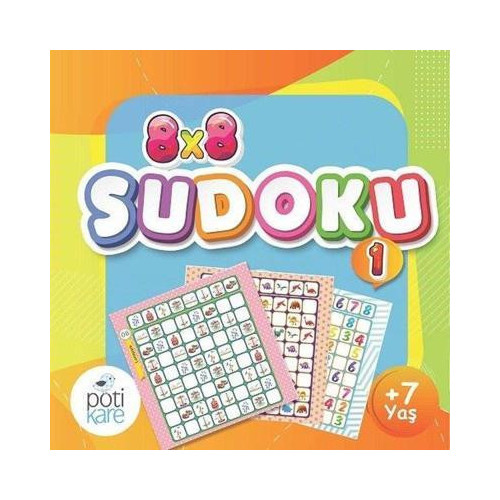 8x8 Çıkartmalı Sudoku-1  Kolektif
