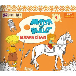 TRT Çocuk Maysa ve Bulut Boyama Kitabı - 1  Kolektif