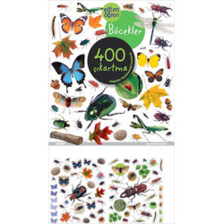 Eğlen Öğren Böcekler 400 Çıkartma  Kolektif