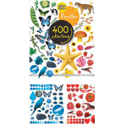 Eğlen Öğren Renkler 400 Çıkartma  Kolektif