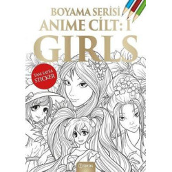 Anime Boyama Cilt 1 - Girls Kolektif