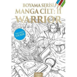 Manga Boyama Cilt 2 - Warrior Kolektif