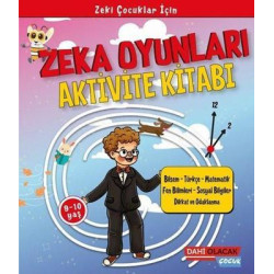 Zeka Oyunları Aktivite Kitabı - Zeki Çocuklar için Kolektif