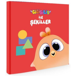 Giligilis ile Şekiller - Eğitici Mini Karton Kitap Serisi  Kolektif