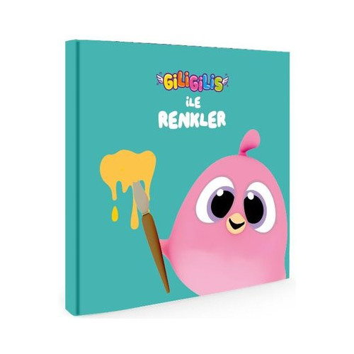 Giligilis ile Renkler - Eğitici Mini Karton Kitap Serisi  Kolektif