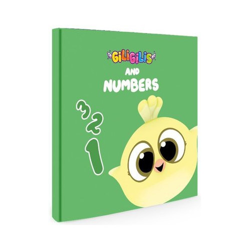Giligilis and Numbers - İngilizce Eğitici Mini Karton Kitap Serisi  Kolektif