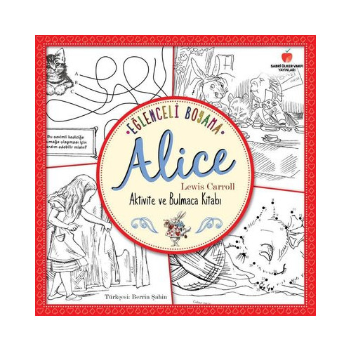 Alice - Eğlenceli Boyama Lewis Carroll
