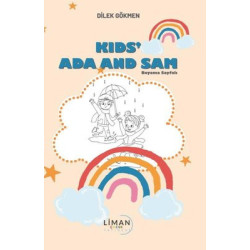 Kid's Ada and Sam - Boyama Sayfalı Dilek Gökmen