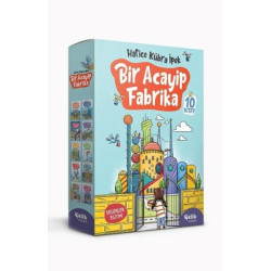 Bir Acayip Fabrika Seti - 10 Kitap Takım Hatice Kübra İpek